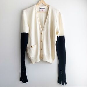 Moschino | Rare 1980s Vintage Cardigan with Gloves